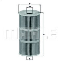 KNECHT OX389/1D oliefilter – Mercedes-Benz · Nissan – Artikelnr. HT-48704