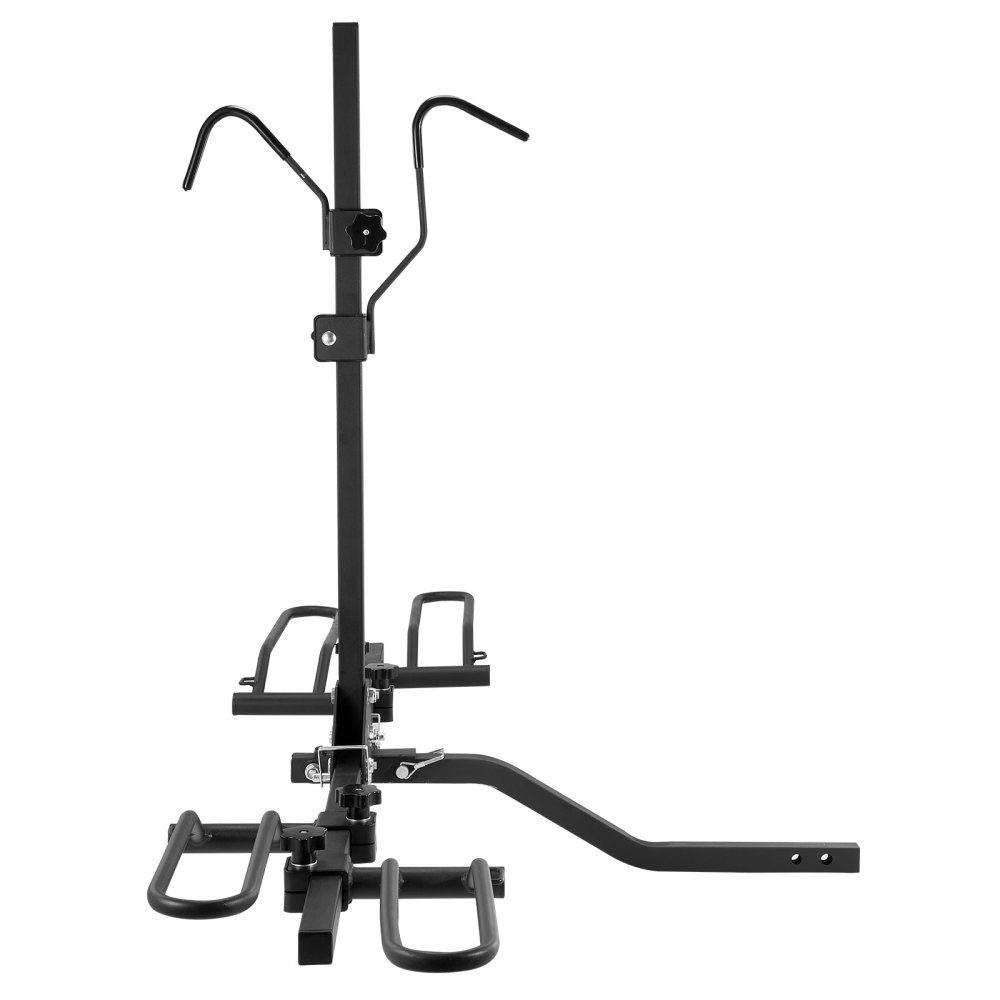 Tow Hitch Bike Rack, 2 Bike Platform Style, 36kg Load Capacity, Bike Rack Hitch for 31.75/50.8mm Receiver, Foldable Bike Rack for Car, SUV, Truck etc