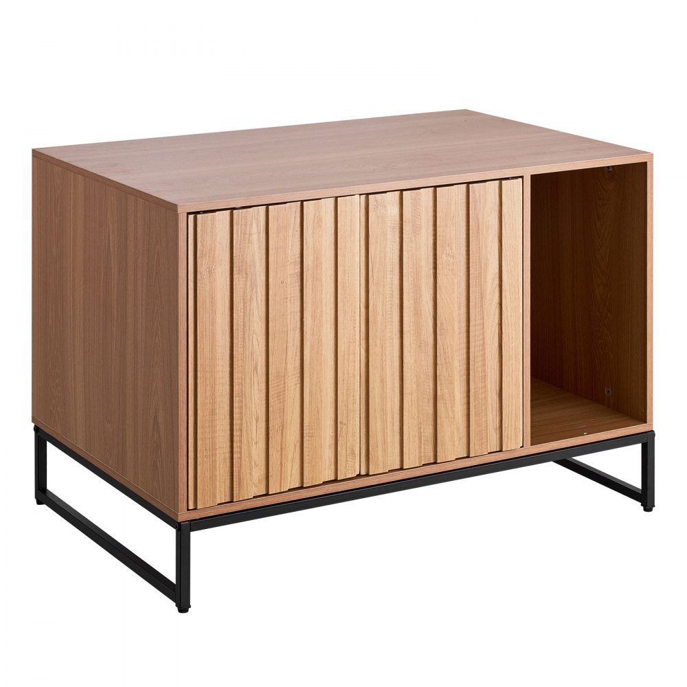 Armoire pour chat, 800x510x568 mm, toilettes pour chat avec griffoir et espace de rangement, armoire de toilette pour chat, maison pour chat, adaptée à la plupart des bacs à litière pour chat, pour chambre et salon