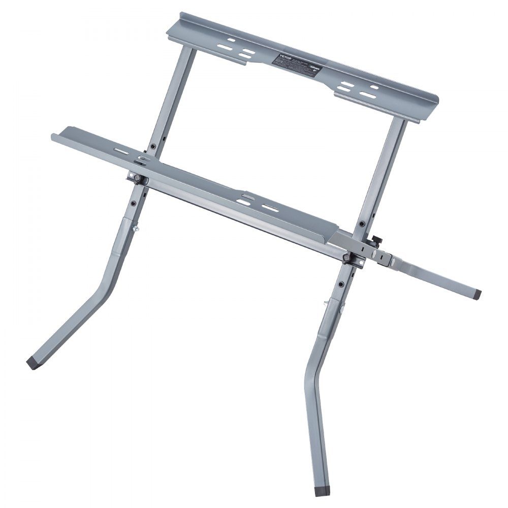 Table saw stand, 158.76 kg load capacity, base frame 610x490x580 mm, robust construction, easy storage, foldable design, universal for most brands of table saws
