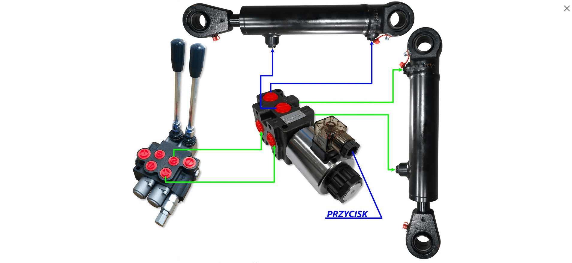 ELECTROVANNE TURA 6/2 DISTRIBUTEUR 90L 12V