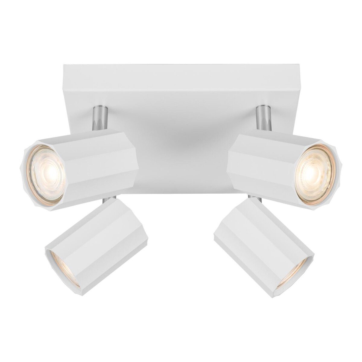 LIVARNO home ceiling track light / ceiling spotlight, with 4 tilting and swiveling spots (ceiling spotlight, white)
