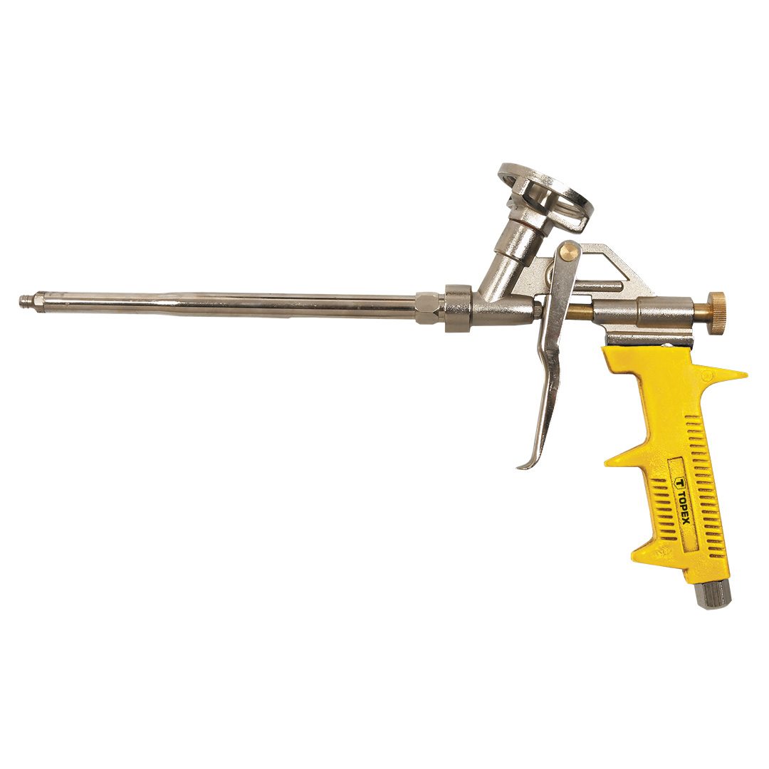 Monteer het schuimpistool
