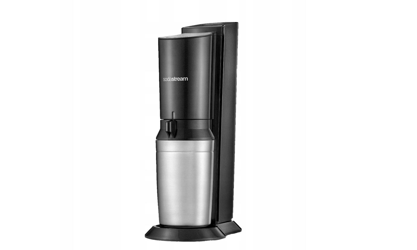 Machine à soda Sodastream 2.0 « Crystal », 3 carafes en verre de 0,6 l, cylindre en aluminium pour 60 l