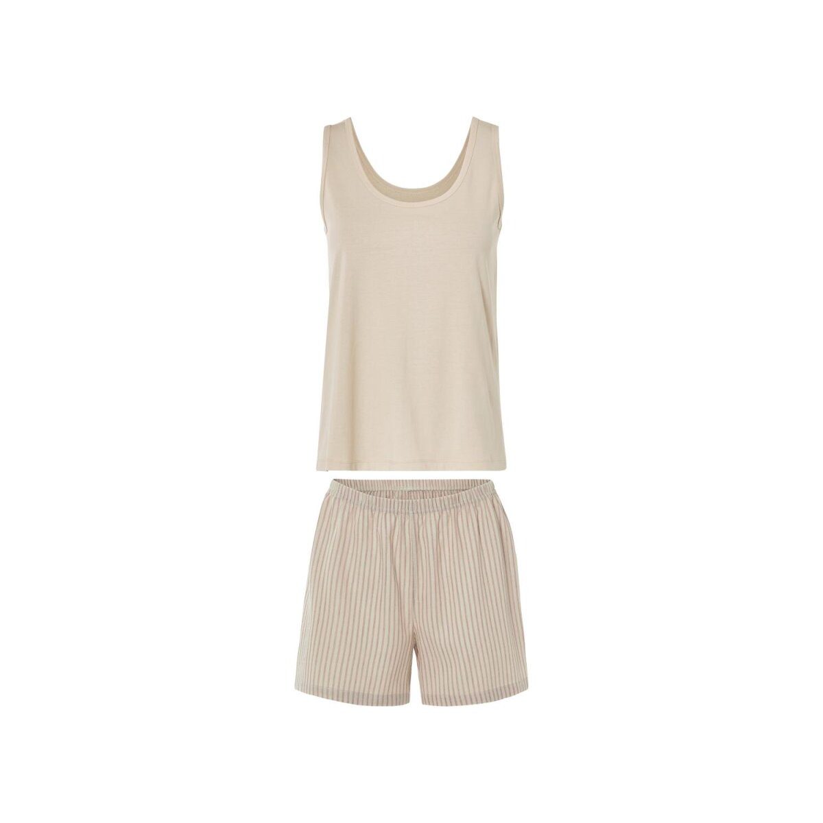 esmara® Damen Pyjama mit Leinen