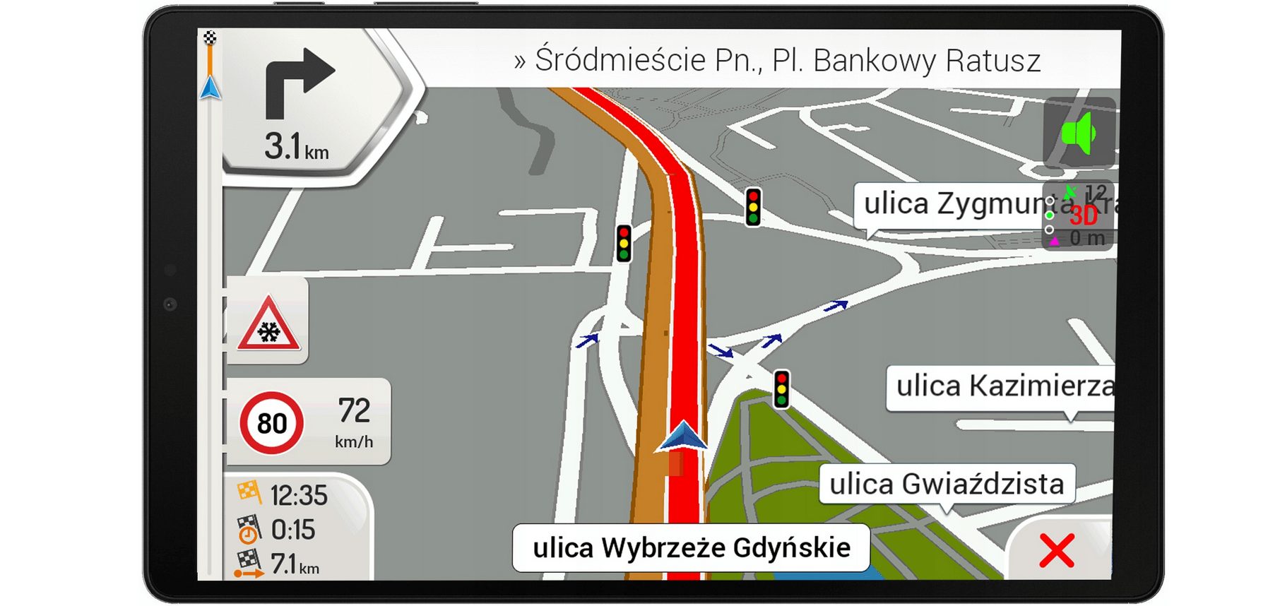 Navigation für LKW Bus Auto Wohnmobil iGO ANDROID mit Samsung Tablet mit Halterung und Ladegerät 12/24V