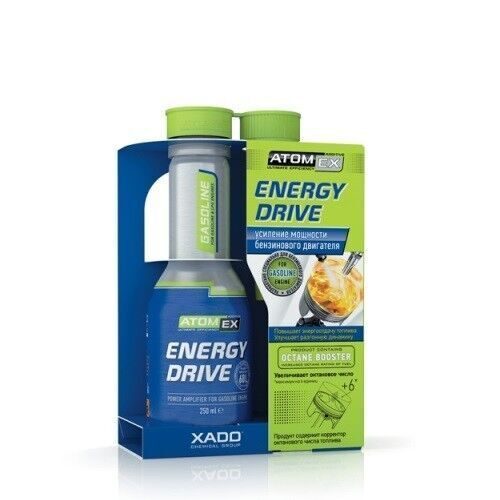 L'essence Xado Atomex Energy Drive augmente l'indice d'octane et les performances