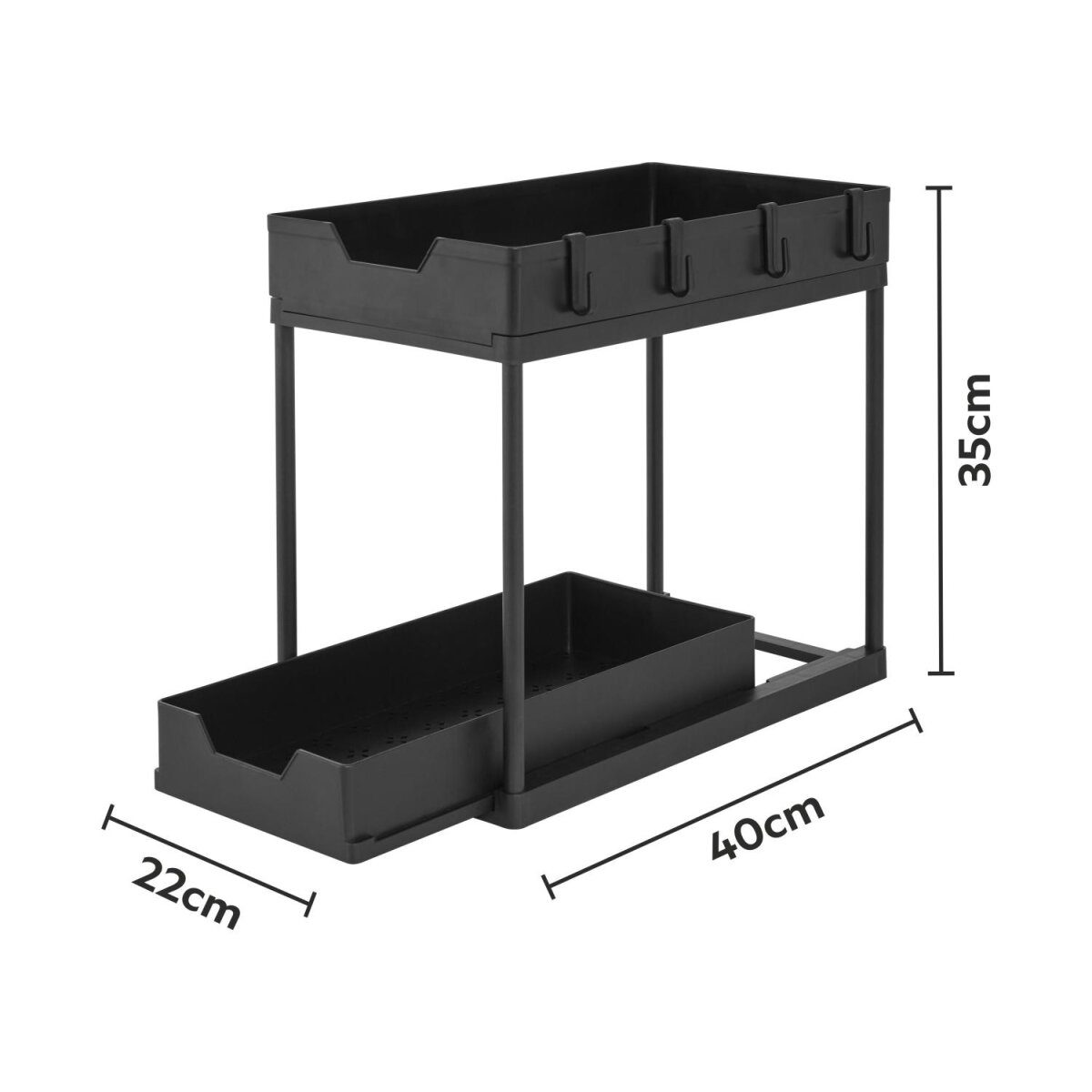 LIVARNO® multifunctionele plank (zwart)