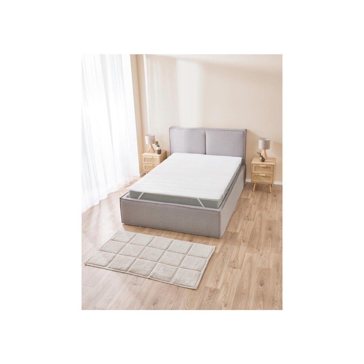 LIVARNO Home mattress topper, 140 x 190 cm