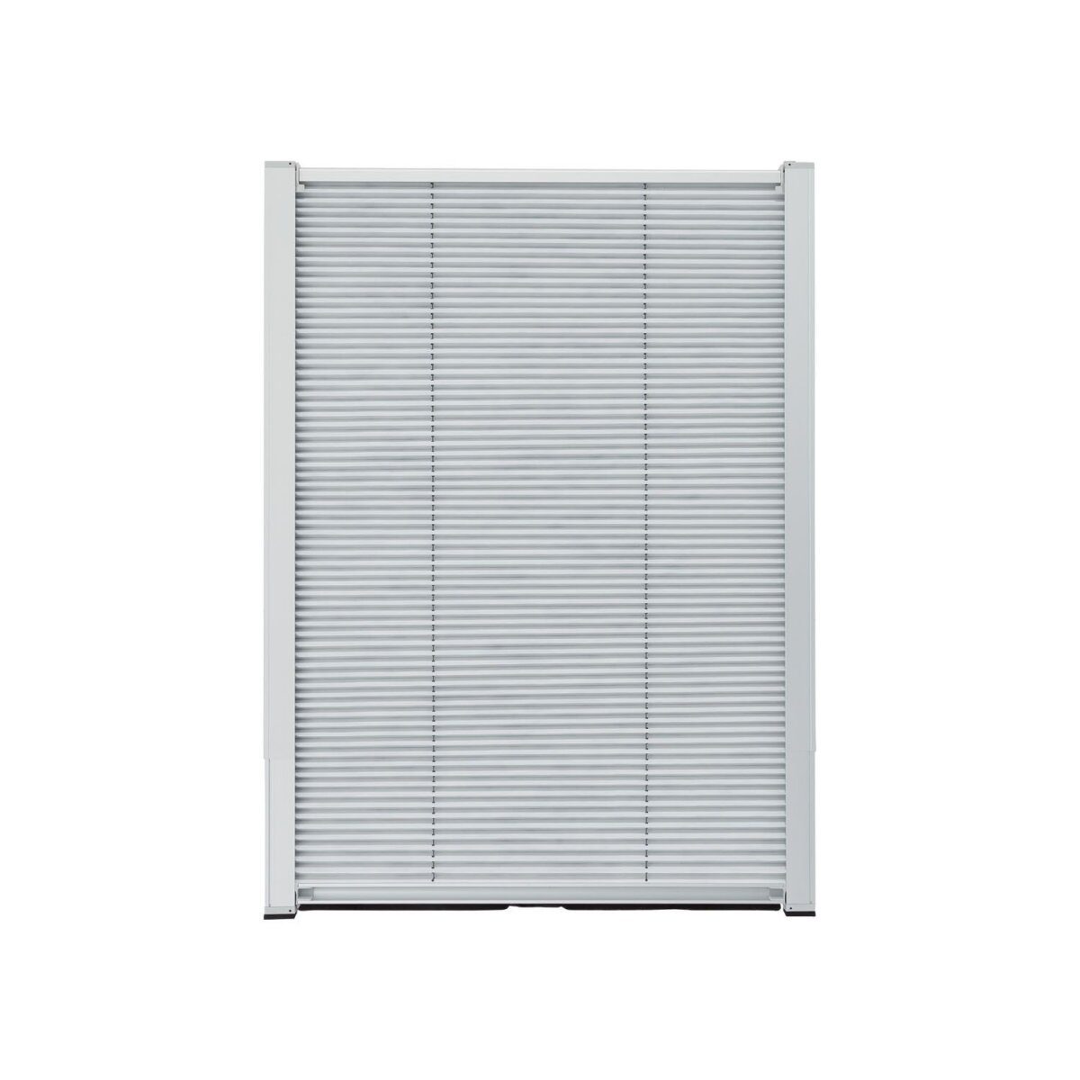 LIVARNO home Thermo Plissee Teleskop für Velux-Dachfenster 49,3 x 94-116 cm, weiß