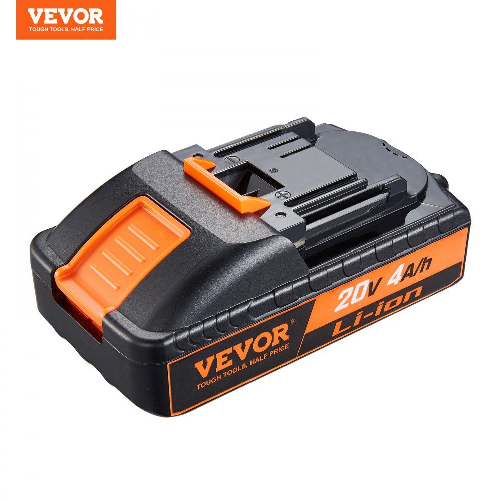 20V 4000mAh Lithiumbatterie-Ersatz für Elektrowerkzeuge max. 40-A-Ausgangsstrombatterie mit Überladungs-, Tiefentladungs-, Überhitzungs- und Kurzschlussschutz-Lithiumbatterie 144,4 x 76,0 x 54,8 m