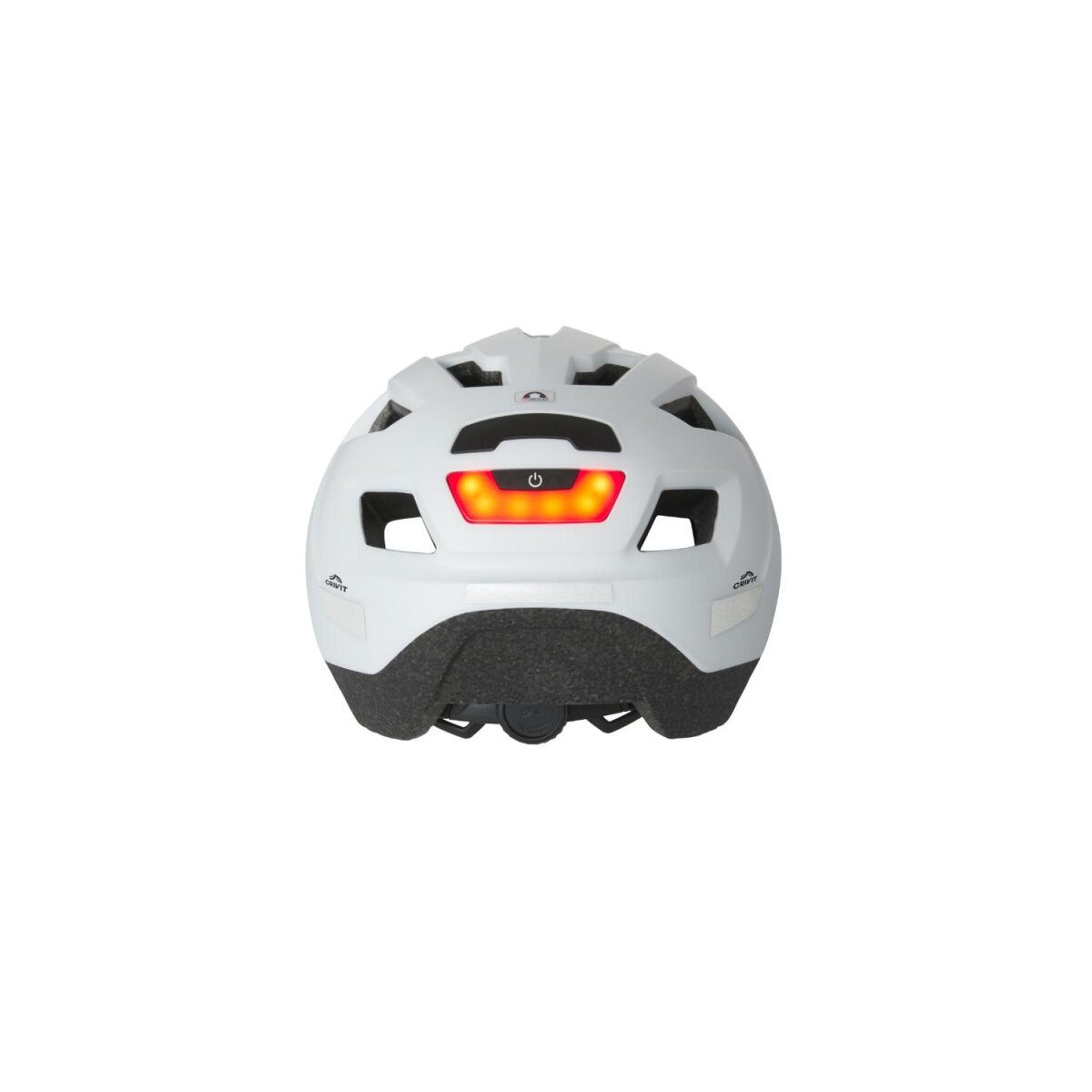 Kask rowerowy CRIVIT z tylnym światłem