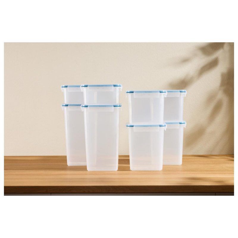 SILVERCREST® storage container set, 8 pieces.