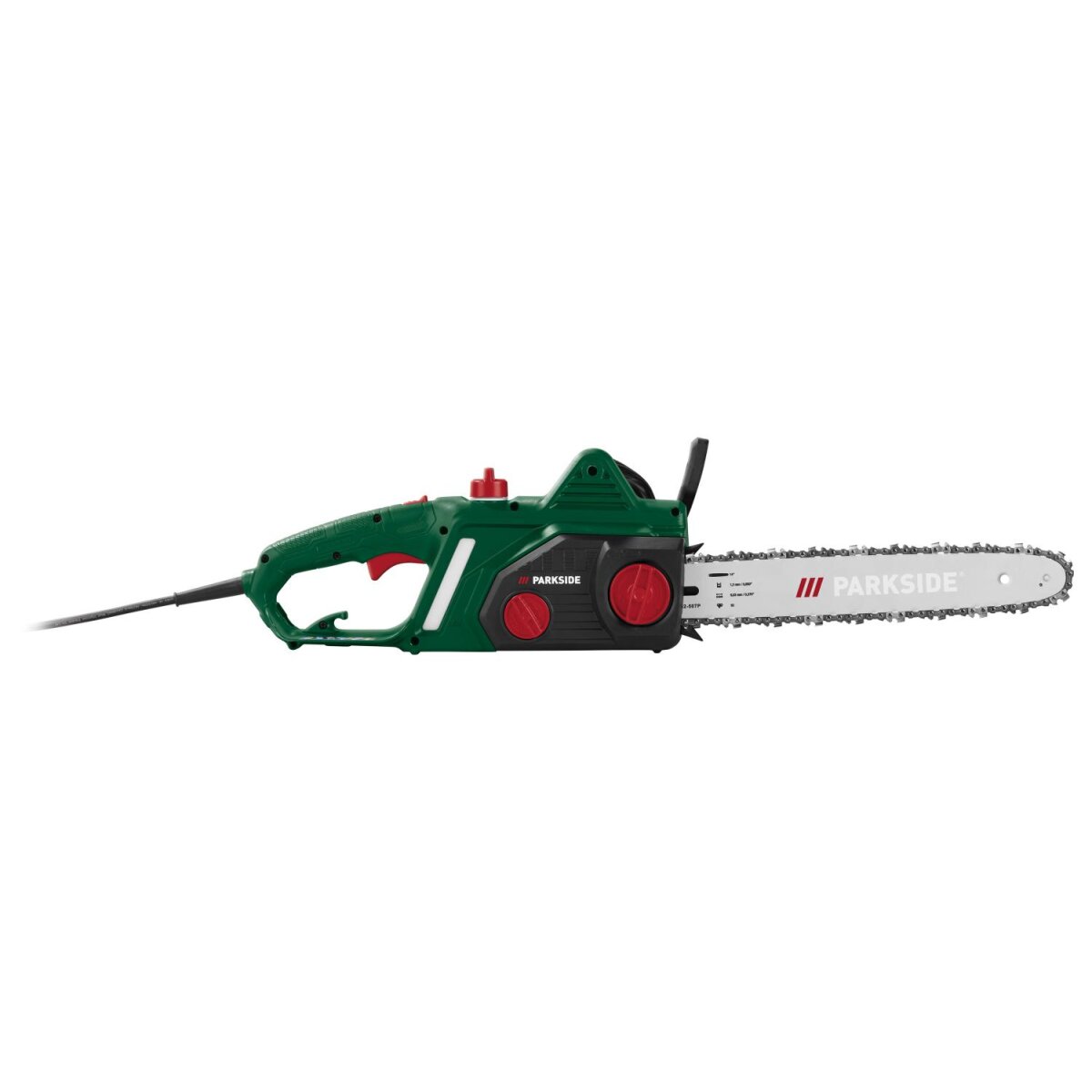 Tronçonneuse électrique PARKSIDE® »PEKS 1600 D4«, coupe-circuit à 2 mains bon Tronçonneuse électrique PARKSIDE® »PEKS 1600 D4«, coupe-circuit à 2 mains bon