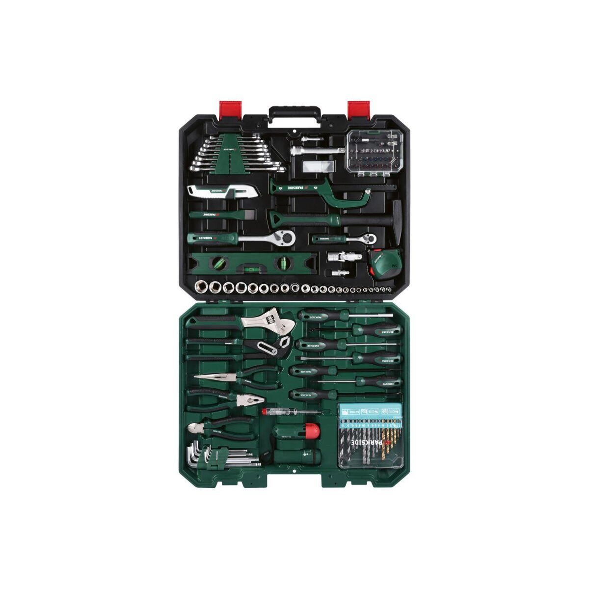 PARKSIDE® Werkzeugkoffer, 122-teilig.