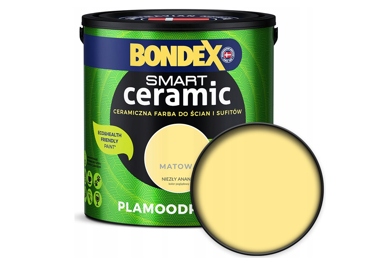Peinture murale en céramique Bondex 2,5 l ananas mat Peinture murale en céramique Bondex 2,5 l ananas mat