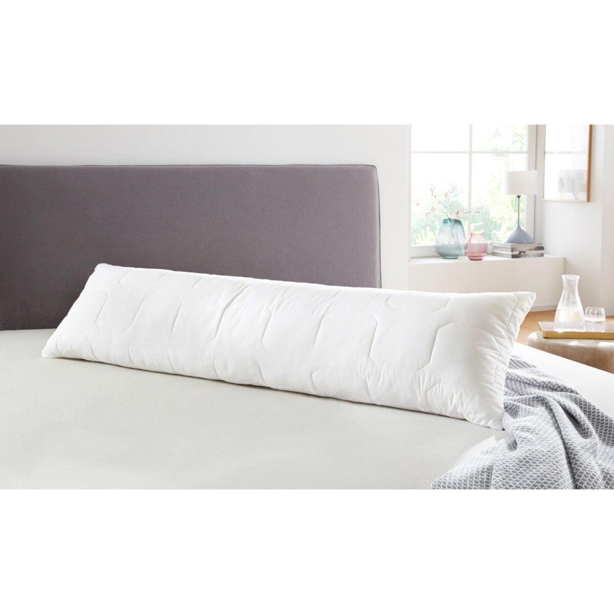 Side sleeper pillow nursing pillow basic 40 x 145 cm BADENIA TRENDLINE