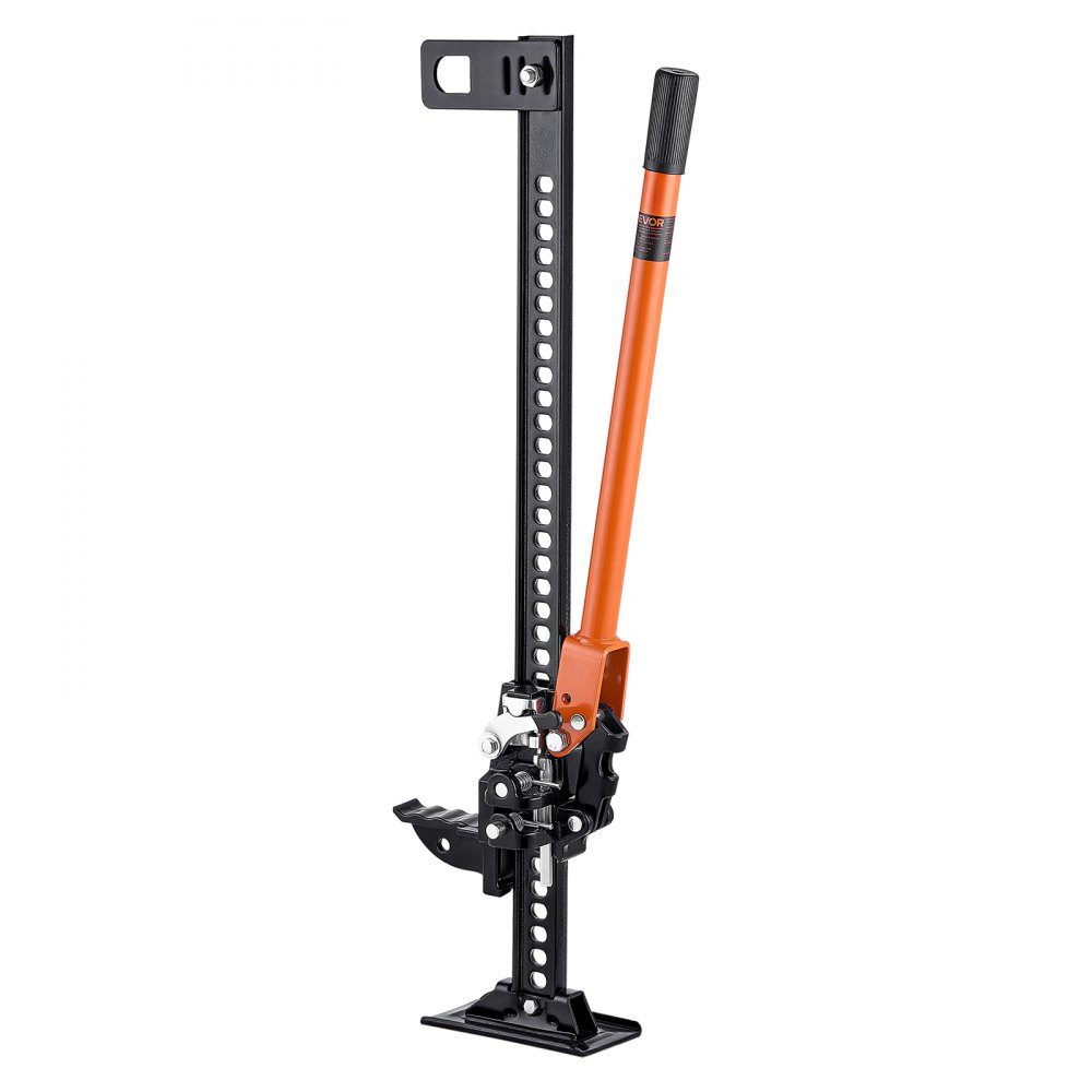 Field jack (915 mm high) off-road high-lift field jack (3.18 ton load capacity) off-road jack, bumper jack, heavy-duty lifting platforms with 130.1-769.6 mm lifting range for tractor, truck, SUV