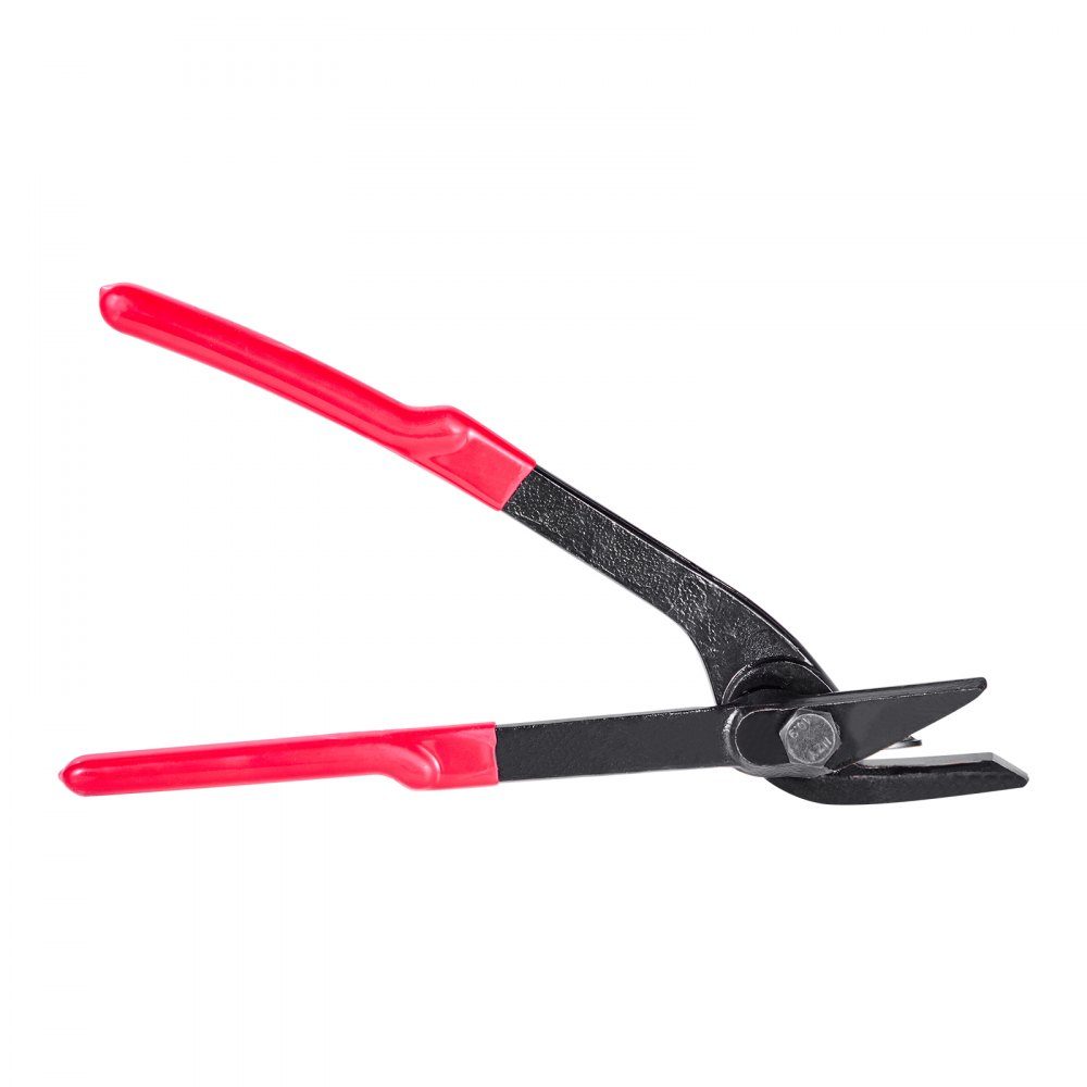 4-piece steel strapping set, manual strapping tool with 122m metal strapping, 400 metal clips and cutters, perfect workshop equipment for industrial packaging, transport and storage