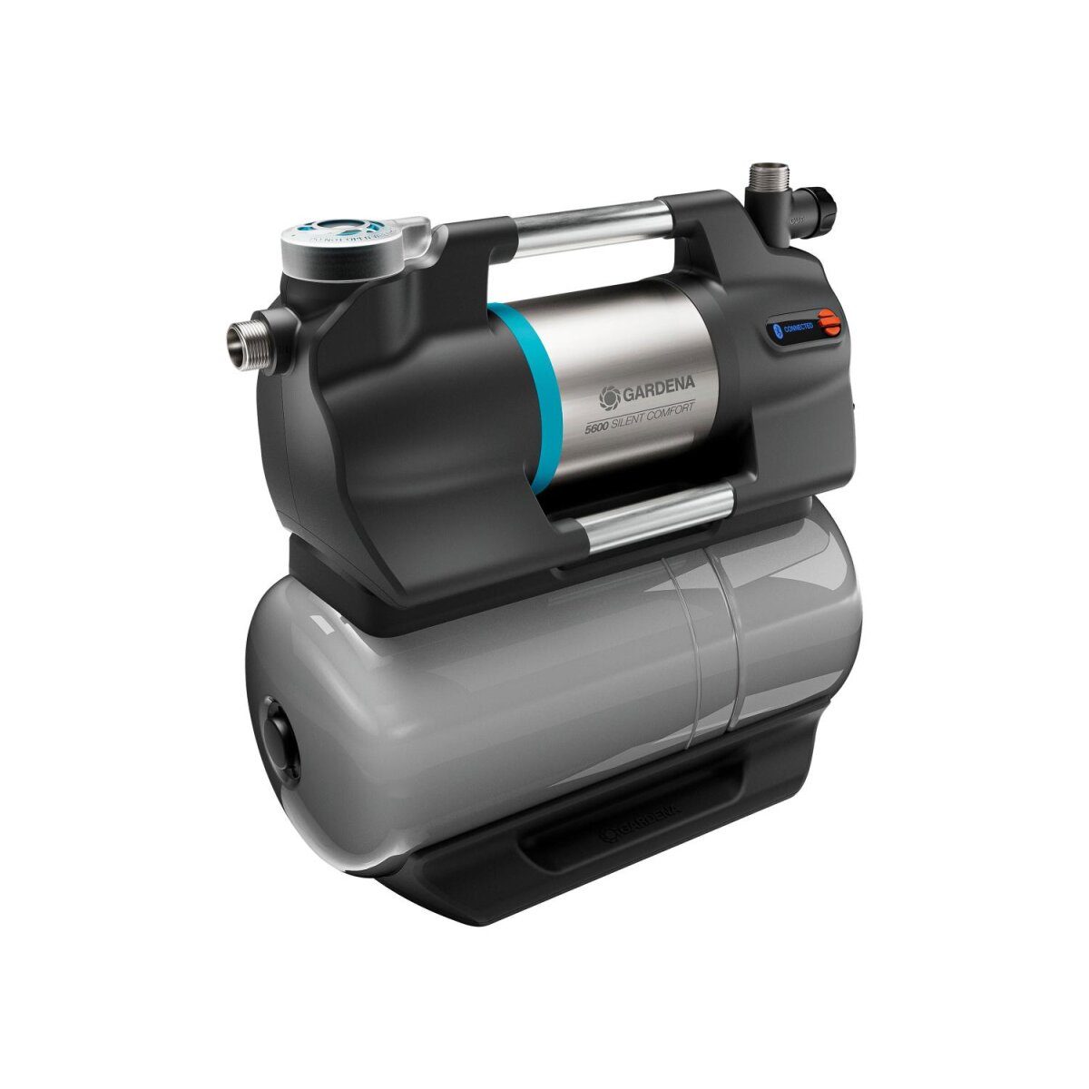 GARDENA domestic waterworks “5600 SilentComfort”, with power boost function