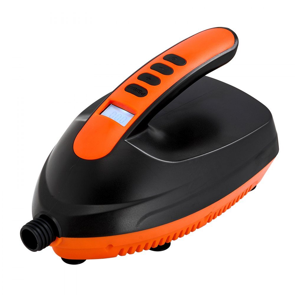 Pompka do paddleboardu (20 PSI), elektryczna pompa powietrza SUP z prędkością napełniania 70 l/min, automatyczne wyłączanie i 12-V-Gleichstromanschluss, inflacja idealna do nadmuchiwanych namiotów do paddleboardu