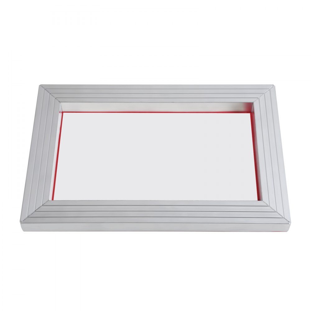 Screen Printing Kit, 6 Pieces Aluminum Screen Printing Frame, 254x355.6mm Screen Printing Frame with 156 Mesh, High Tension Nylon Net and Sealing Tape for T-Shirts, DIY Printing etc