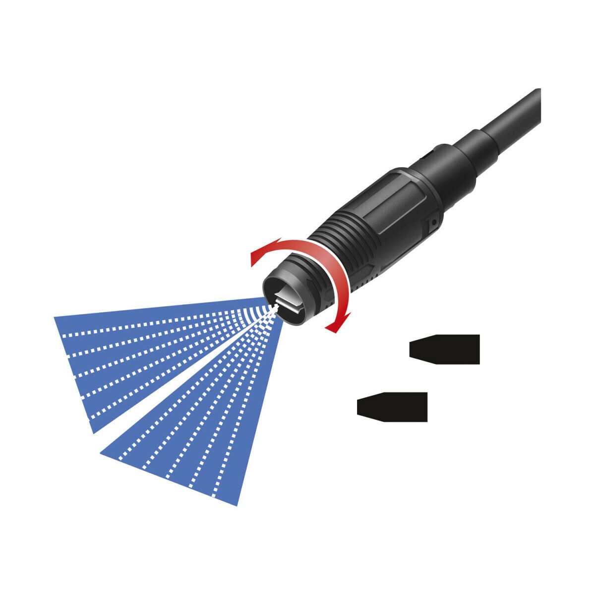 Nettoyeur haute pression PARKSIDE® »PHD 170 C2«, 2400 watts, puissance max. 500 l/h