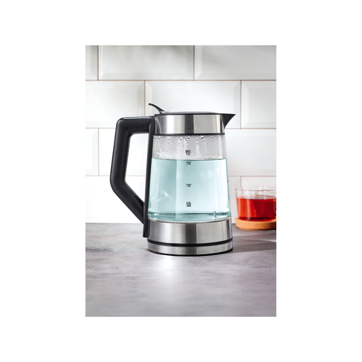 SILVERCREST® Wasserkocher SWGD 3000 B3, aus gutem Glas