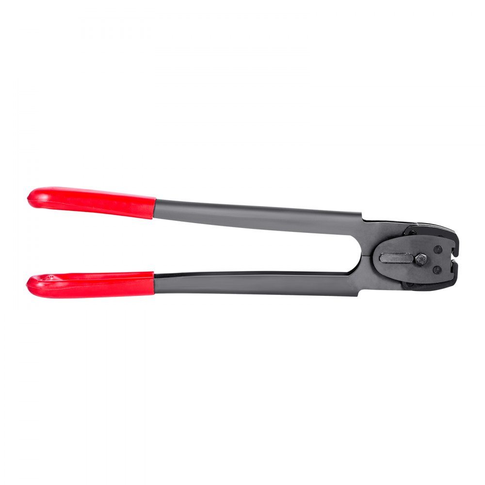 5 piece steel strapping set, manual strapping tool with 183m metal strap, 300 metal clamps and cutters, perfect workshop equipment for industrial packaging, transport and storage