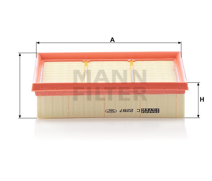 Filtre MANN Filtre à air MANN C 2287