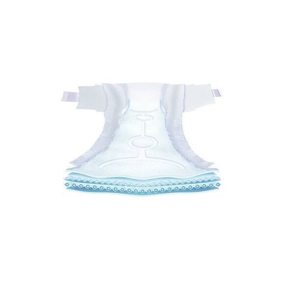 Extra Care 4 pieluszki Maxi, opakowanie 132 superchłonnych wkładów 7-16kg
