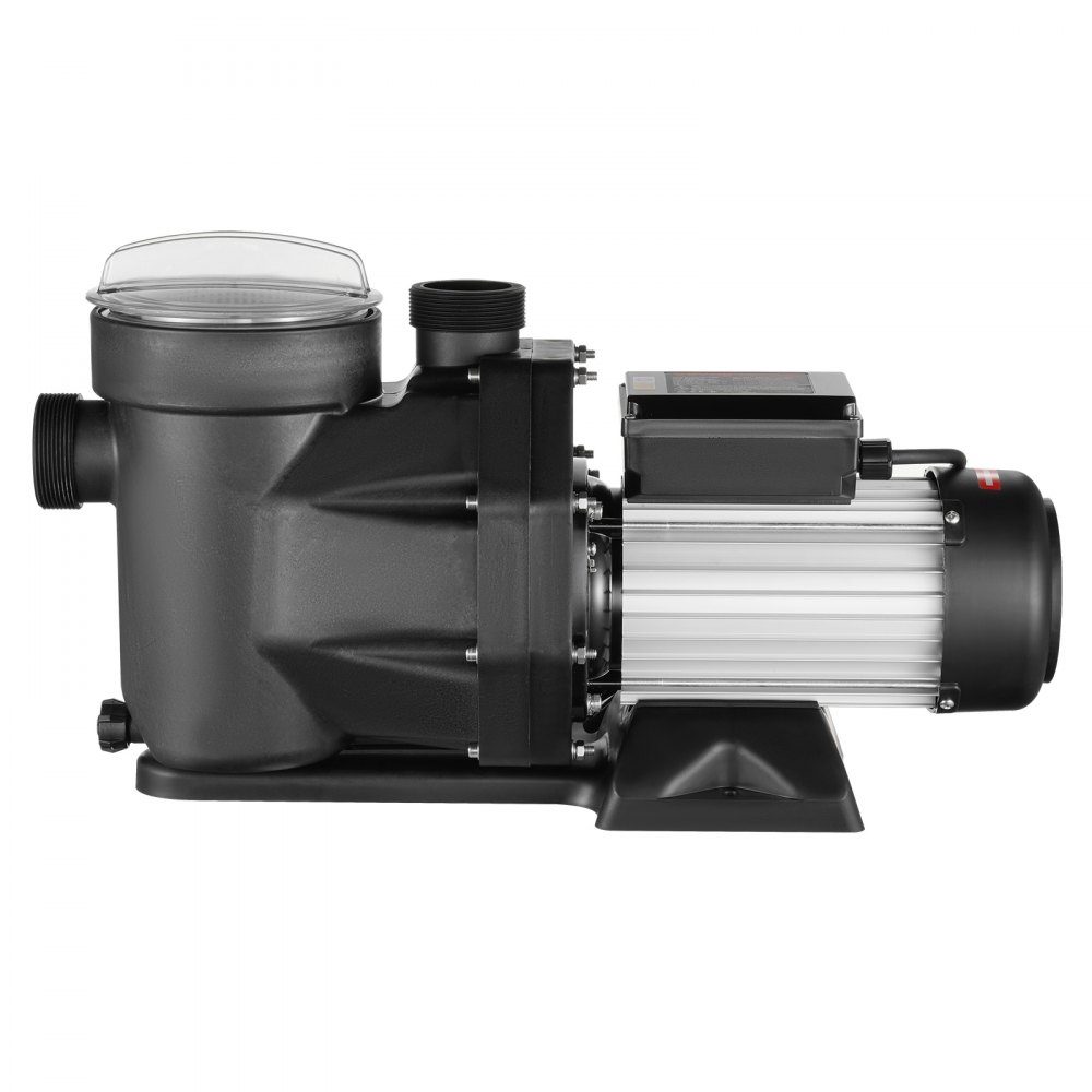 Pompe de Piscine Hors Sol 2HP, 220V-240V, 1450/2860RPM, Pompe Double Vitesse, 1800W, Débit Maximum 33000L/H, Pompe Puissante, Pompe de Piscine à Économie d'énergie pour Piscines Hors Sol, Certification CE