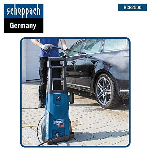Scheppach high-pressure cleaner HCE2500 - including 10-piece set