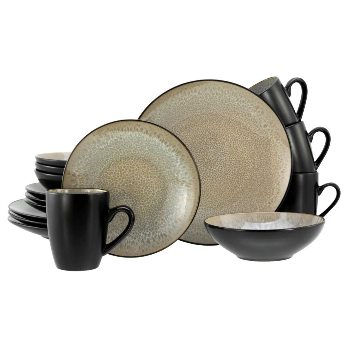 CREATABLE Geschirr-Set »Malmö«, 16-teilig/18-teilig (Kombiservice)