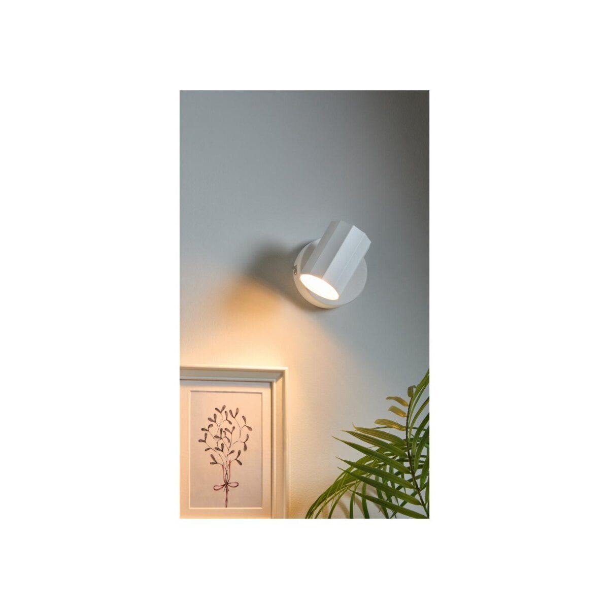 LIVARNO home Wand-/Deckenleuchte, kipp- und schwenkbarer Spot