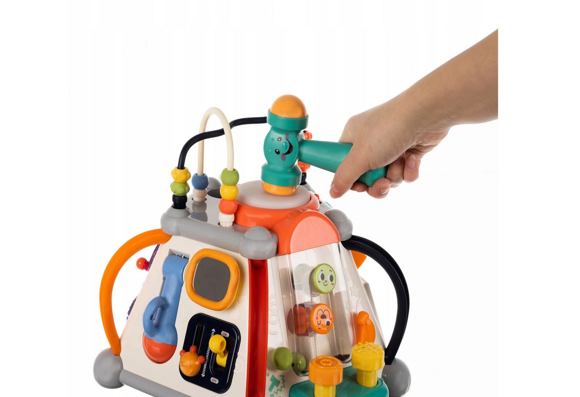 INTERACTIVE CUBE Learning cube for young children's motor skills