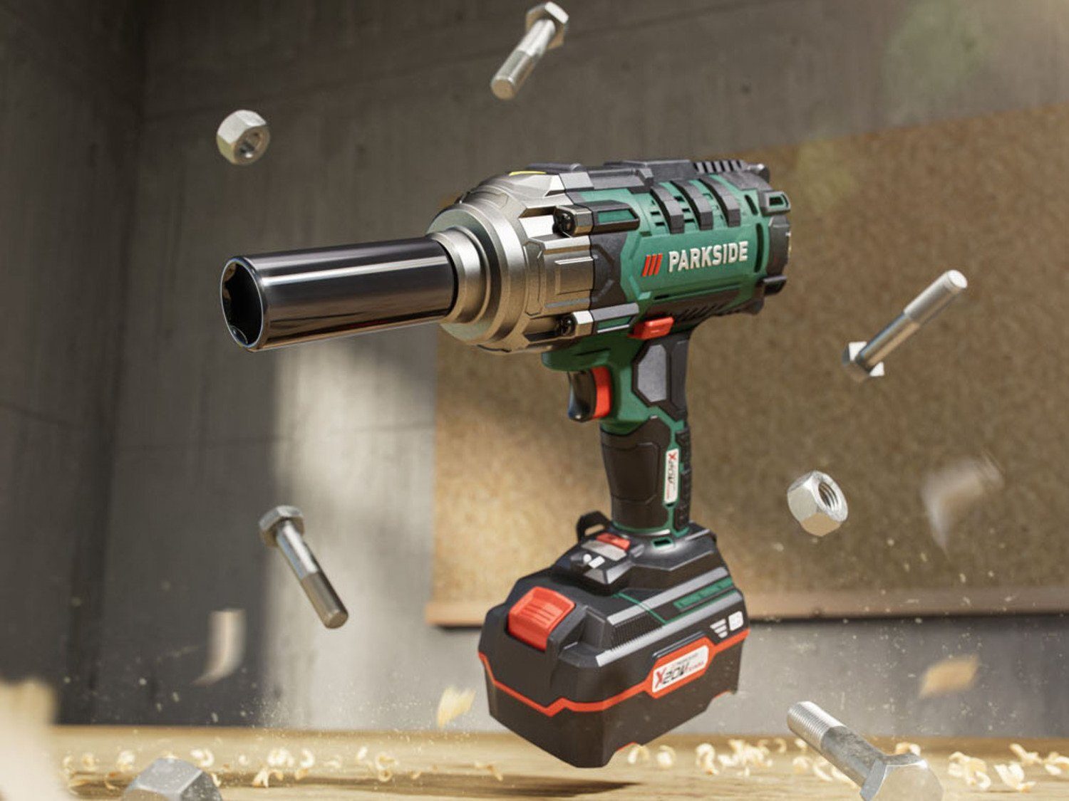 PARKSIDE® cordless drill impact wrench PASSK 20-Li A1 with battery and charger