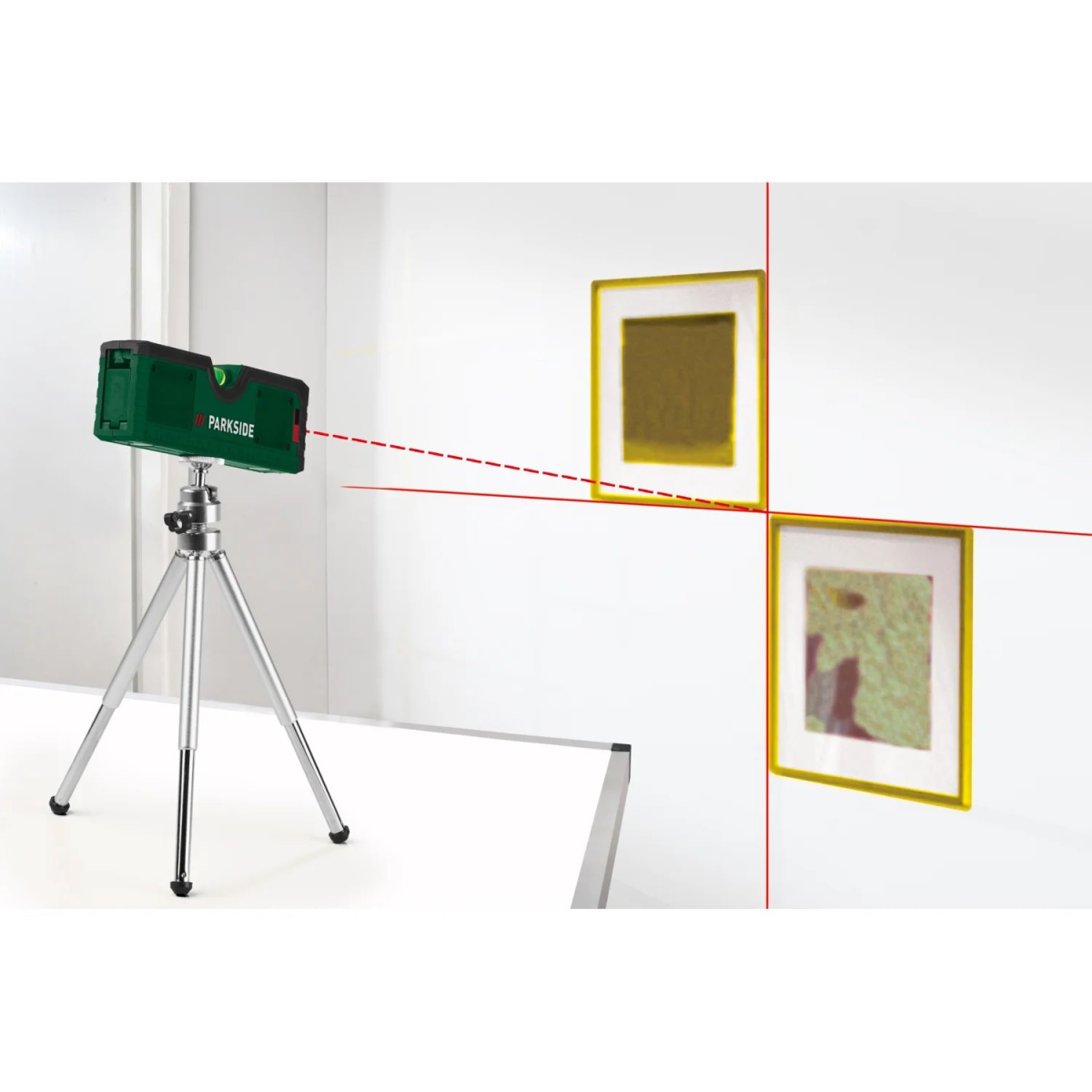 PARKSIDE® Laserwasserwaage »PLW A6«, mit Kreuzlinien- und Linienlaser