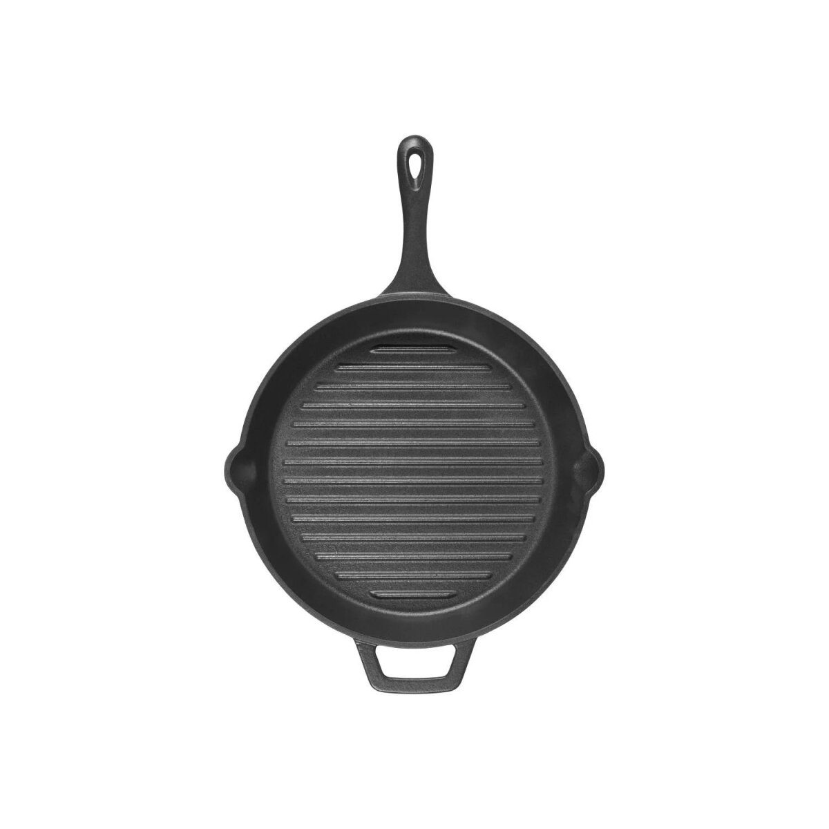 GRILLMEISTER żeliwna patelnia / żeliwna patelnia grillowa