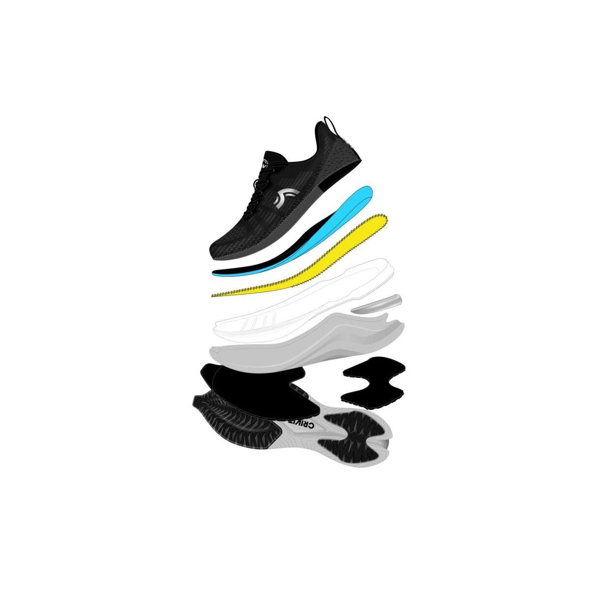 CRIVIT hardloopschoenen voor dames