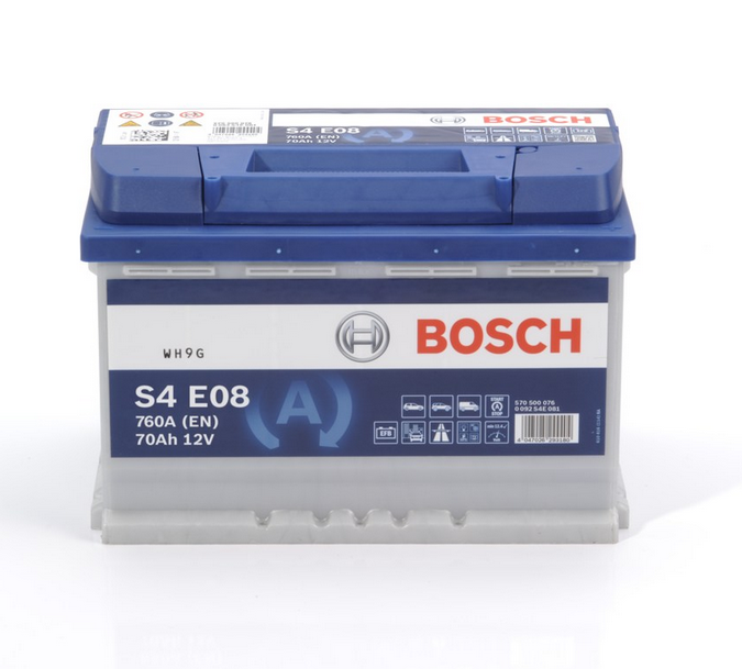 BOSCH S4 EFB 70AH 760A P+ – Nr kat. HT-47235
