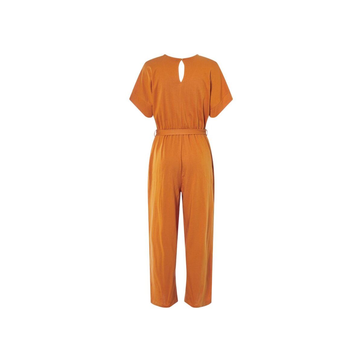 esmara® Damen Jumpsuit, in Wickeloptik (orange, M(40/42))