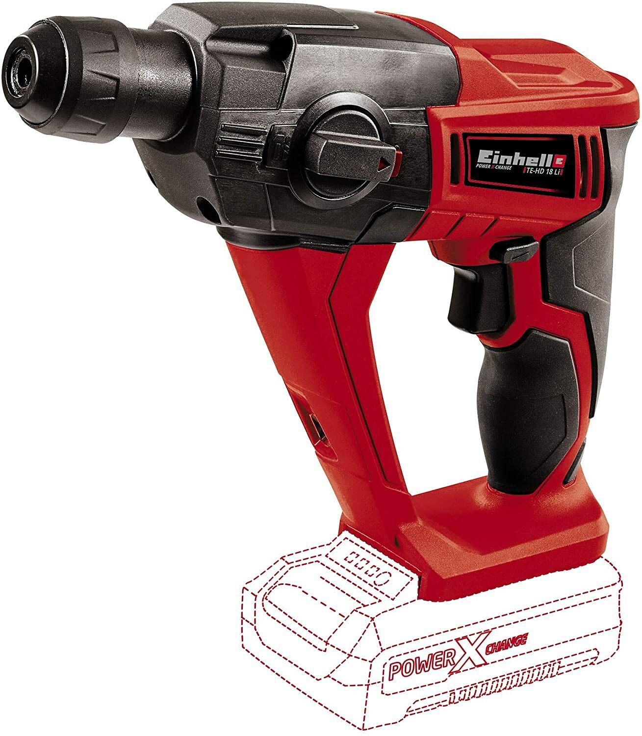 Einhell Akku-Bohrhammer TE-HD 18 Li Power