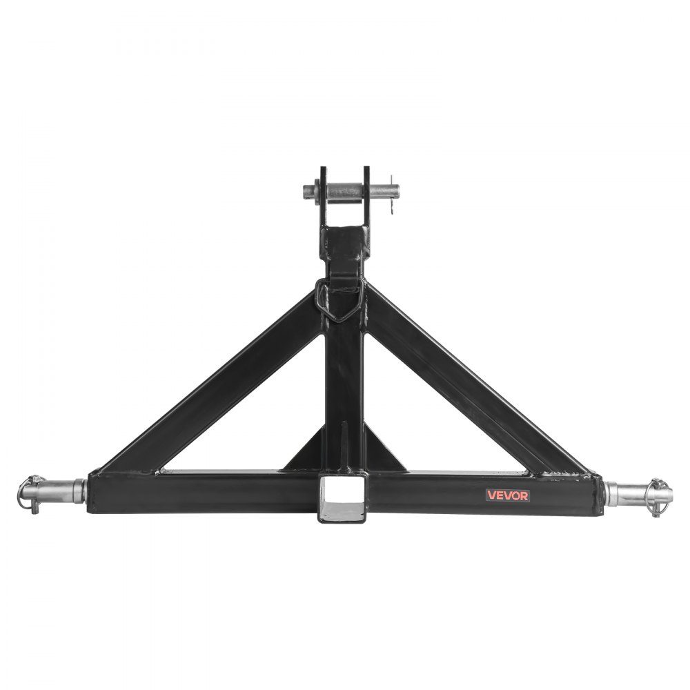 3 Point Tow Hitch with 2" Receiver Three Point Mount 3000lb Capacity Tractor Tow Hitch Adapter Compatible with Kubota, Mahindra, John Deere, Massey Ferguson – Part No. HT-22603