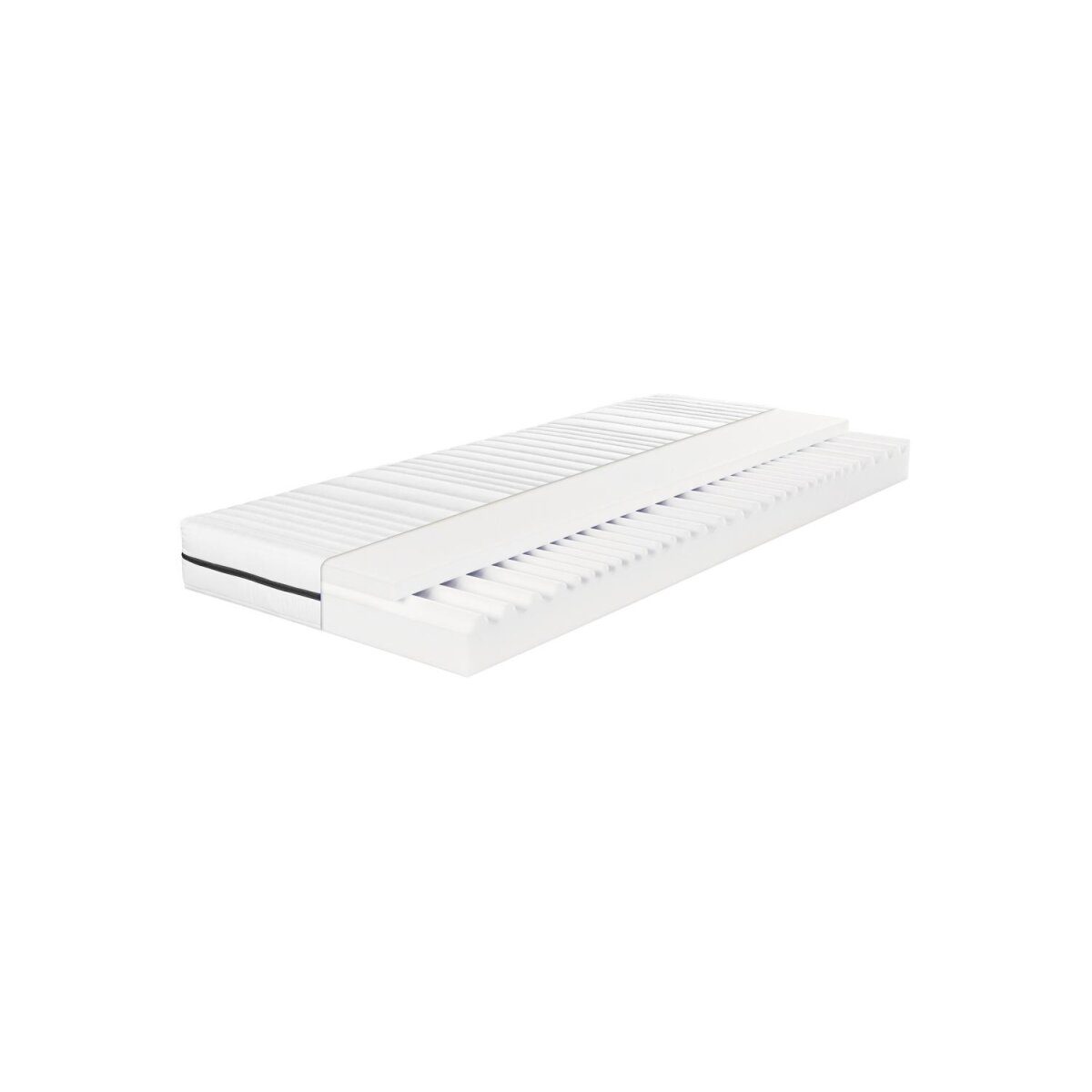 LIVARNO home Matelas mousse confort 7 zones Vagues, H3, 90 x 200 cm