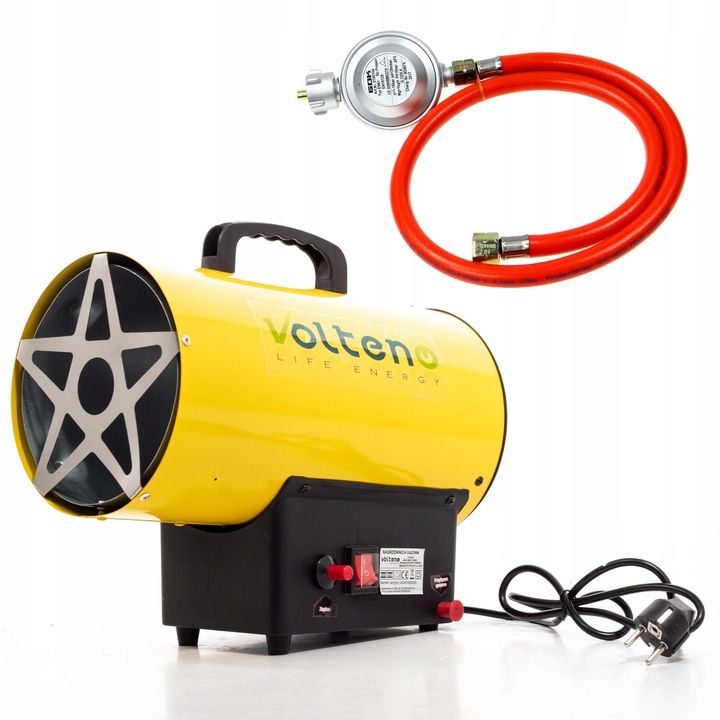 Gas heater - 15kW with robust metal surface