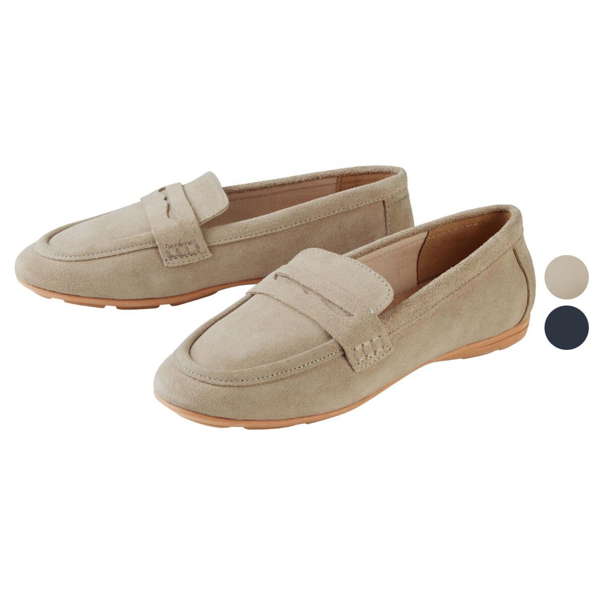esmara® women's slippers with leather insole