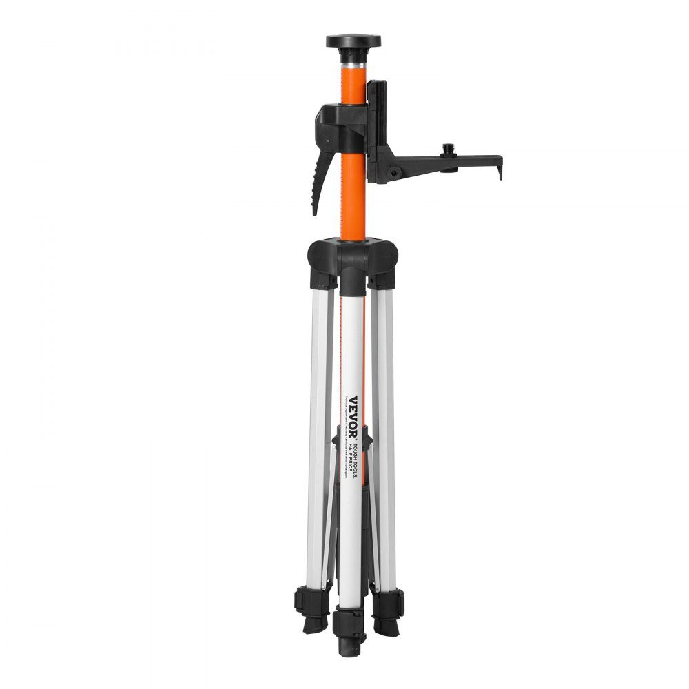 Laser Spirit Level Tripod, 1/4"-20 and 5/8-Zoll-11-Gewindehalterung, 40.94-133.85" Height Adjustment with Spirit Level and Heavy Duty Stand, Extendable Lightweight Aluminum Tripod for Laser Scanner