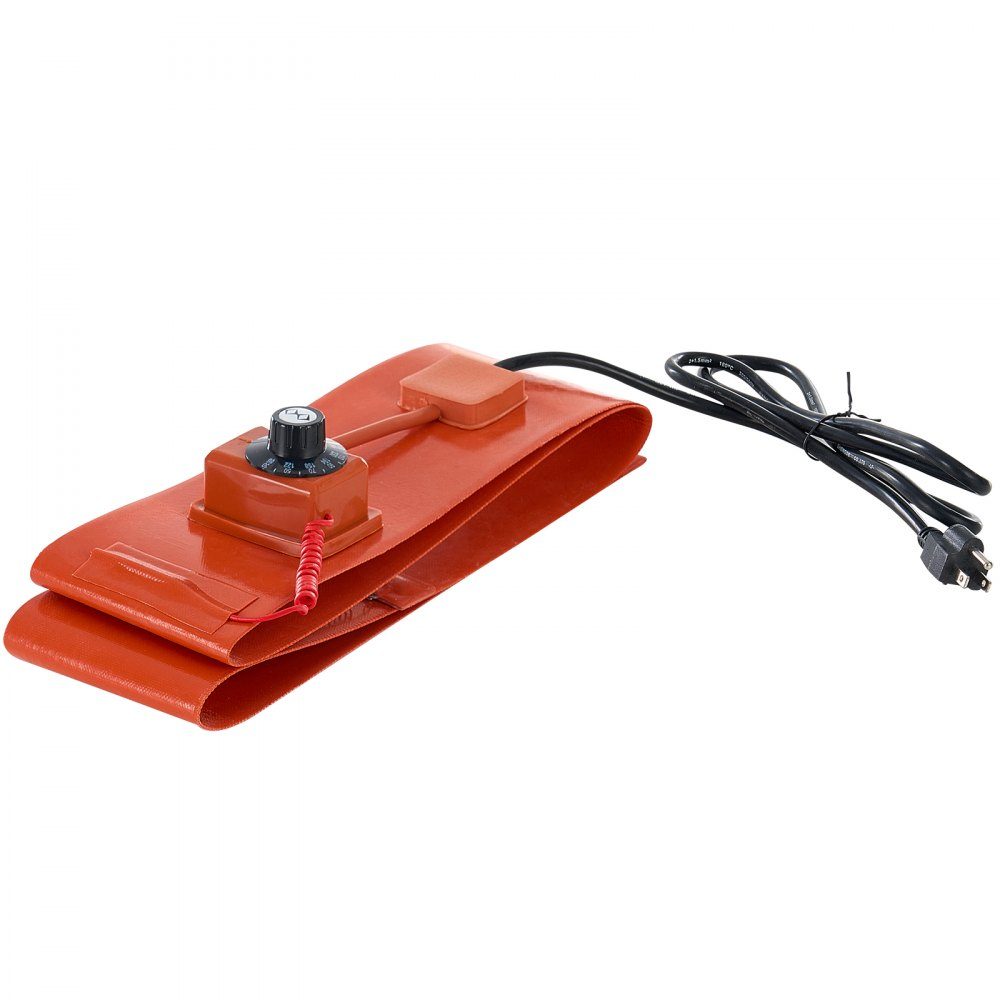 Bande chauffante à seau à Base métallique 208L, 1200W, 30 à 150 °C, réglable – Réf. HT-22848