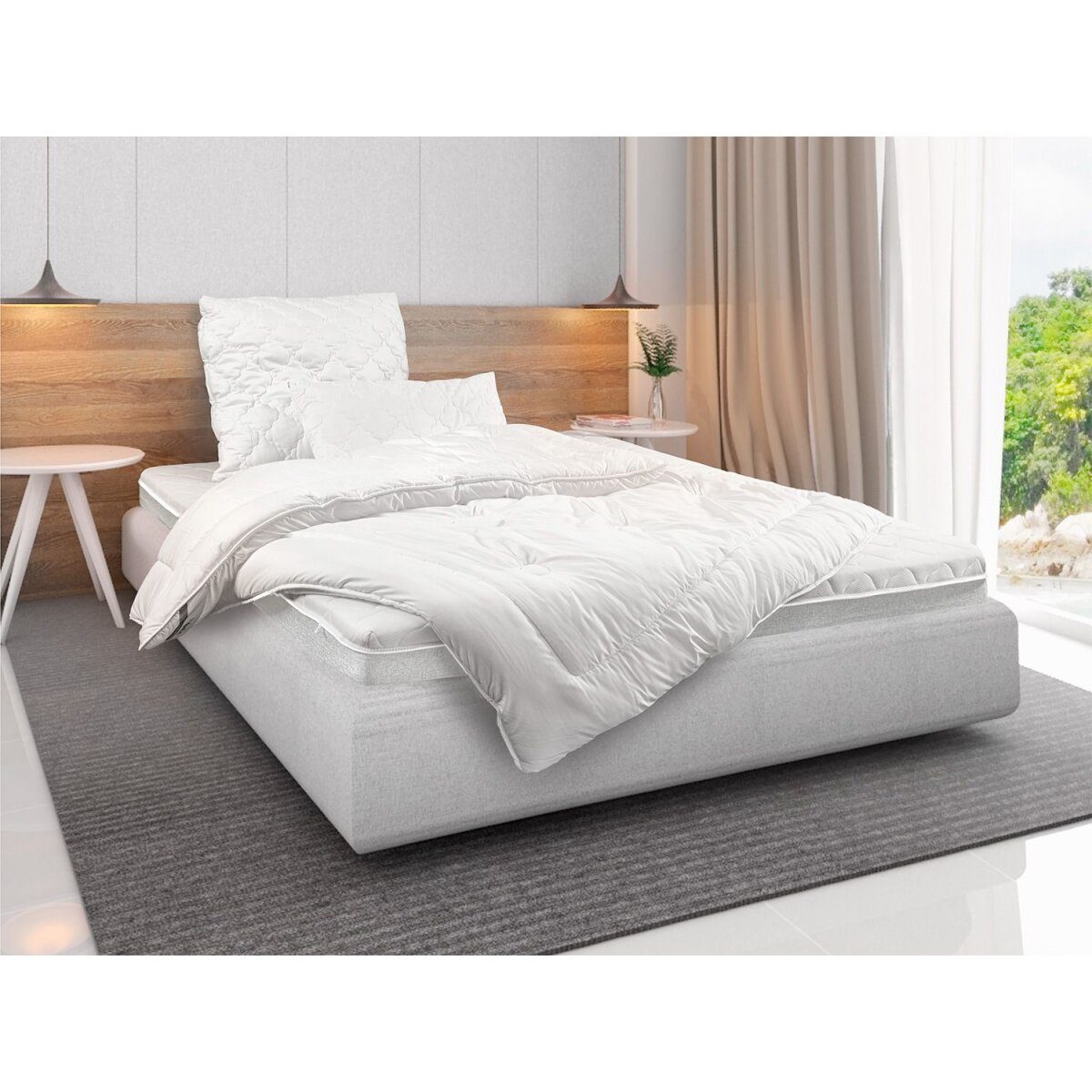 BeCo all-season duvet, mono quilt “Royal Soft”, medium